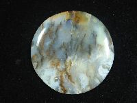 Plume Agate Cabochon