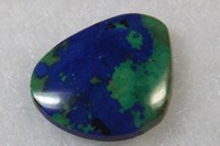 Azurite-Malachite Cabochon